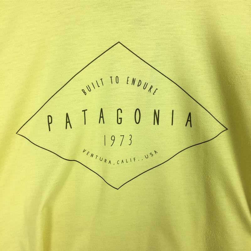 【MEN's XS】 パタゴニア ポラライズド Tシャツ Polarized Tee PATAGONIA 52112 イエロー系