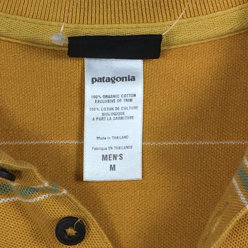 【MEN's M】 パタゴニア ポロ シャツ POLO SHIRTS オーガニックコットン PATAGONIA 52824 LNI オレンジ系