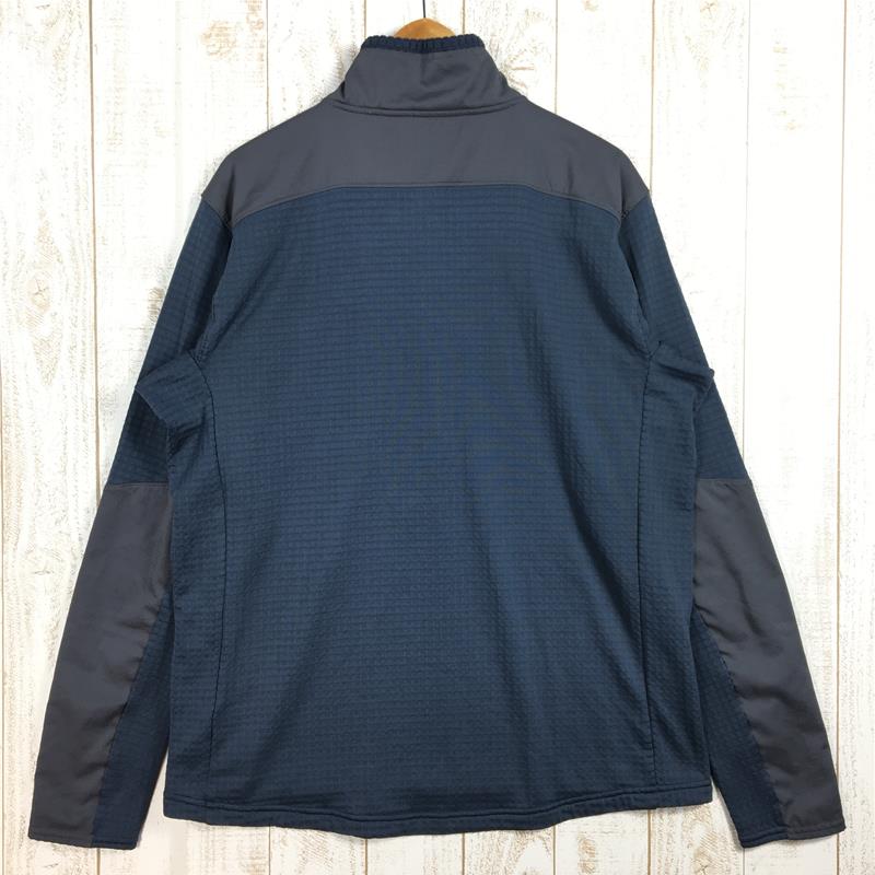 【MEN's XL】 パタゴニア ロングスリーブ R1 フィッツロイ 1/4ジップ Long-Sleeved R1 Fitz Roy 1/4-Zip  フリース ジャケット 日本未発売 入手困難 PATAGONIA 52722 SMDB Smolder Blue ブルー系