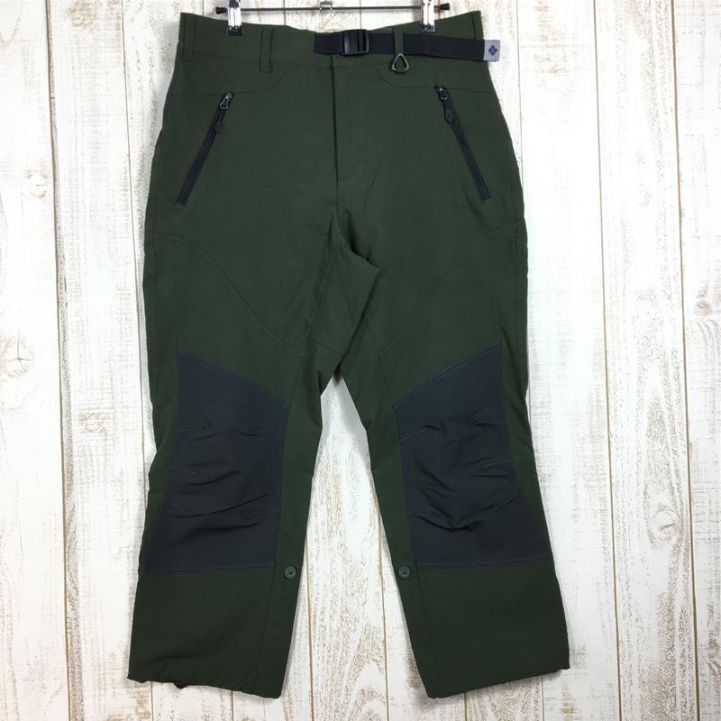 【MEN's M】 コロンビア レゴ クロップド パンツ Rego Cropped Pant カプリパンツ ショーツ ソフトシェル COLUMBIA PM4569 グリーン系