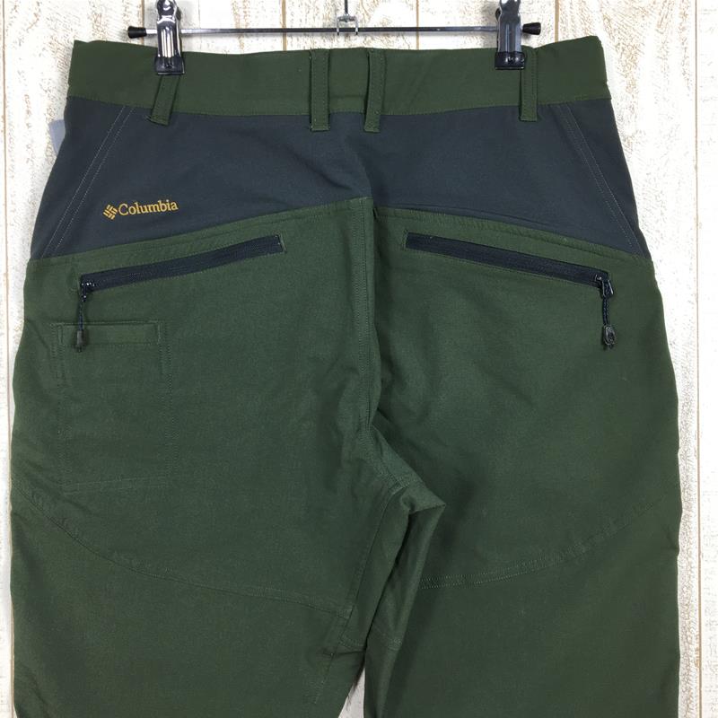 【MEN's M】 コロンビア レゴ クロップド パンツ Rego Cropped Pant カプリパンツ ショーツ ソフトシェル COLUMBIA PM4569 グリーン系