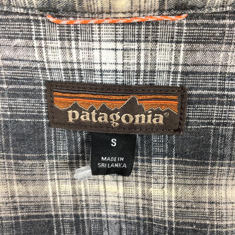 【MEN's S】 パタゴニア ロングスリーブ ウエスタン スナップ シャツ Long-Sleeved Western Snap Shirt ヘンプ ワークウェア シリーズ 入手困難 PATAGONIA 53330 SLIB グレー系