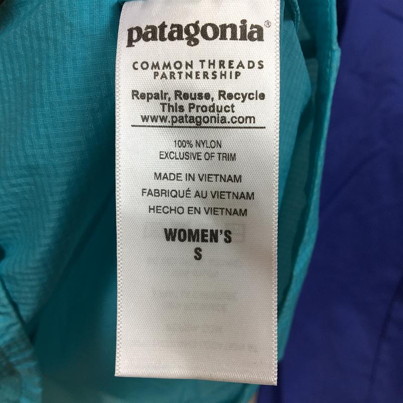 【WOMEN's S】 パタゴニア フーディニ プルオーバー HOUDINI PULLOVER ウィンドシェル ジャケット PATAGONIA 24161 VLTB パープル系