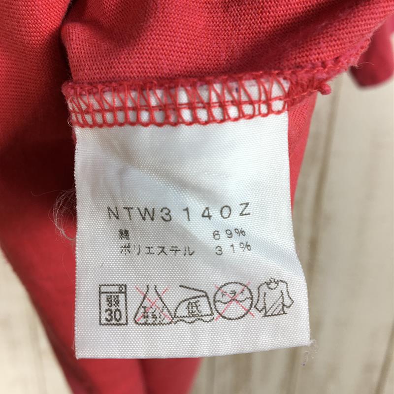 【WOMEN's S】 ノースフェイス バーティカル ロゴ Tシャツ Vertical Logo T-Shirt NORTH FACE NTW3140Z ピンク系