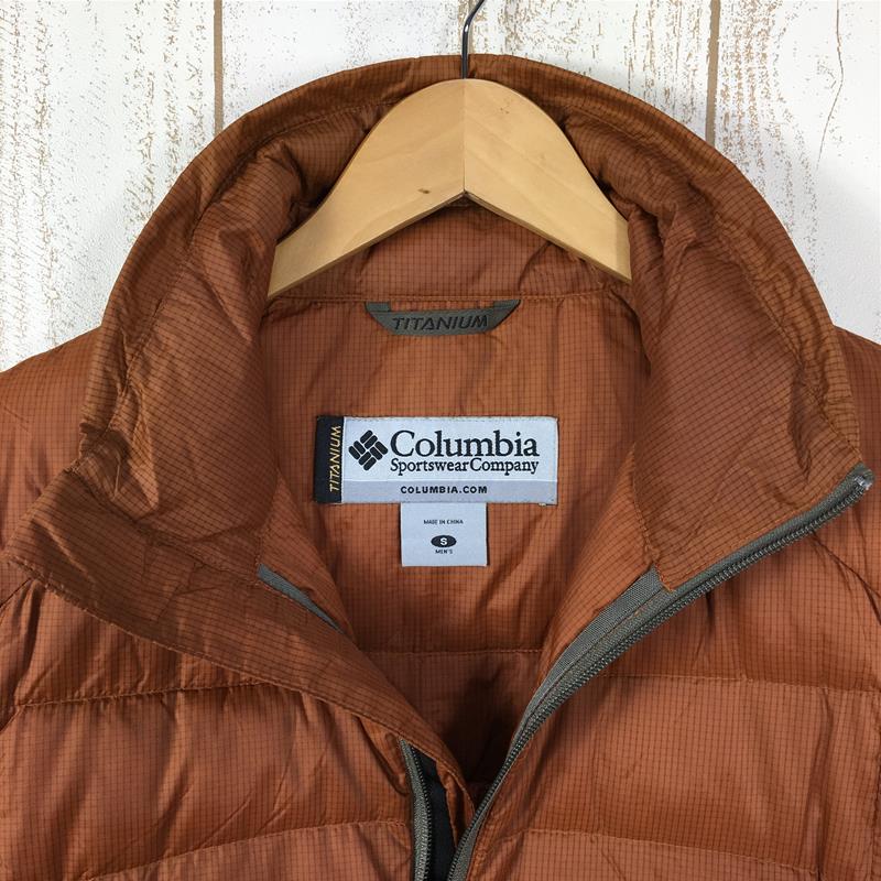 【MEN's S】 コロンビア 700フィル ダウン ジャケット 700Fill Down Jacket COLUMBIA EM7353 オレンジ系