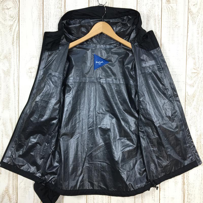 【WOMEN's S】 ホールアース ウォータープルーフ ライト ジャケット Waterproof Light Jacket レインシェル フーディ WHOLE EARTH WE2HHN42 ブラック系