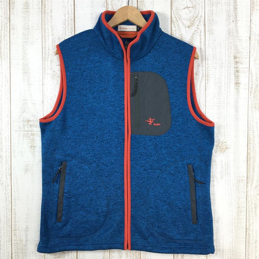 【MEN's XL】 フォックスファイヤー セーター フリース ベスト Sweater Fleece Vest ニット調 FOXFIRE 5113361 ブルー系