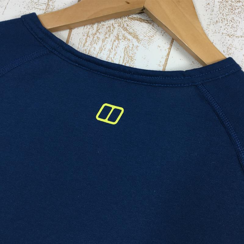【WOMEN's 10】 バーグハウス ロングスリーブ スモールロゴ Tシャツ Long Sleeve Small Logo T-Shirt BERGHAUS 20281 ネイビー系