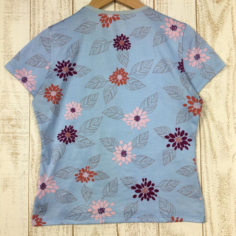 【WOMEN's XS】 パタゴニア キャプリーン シルクウェイト Tシャツ PATAGONIA 45034 ブルー系