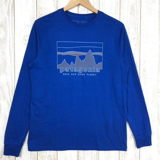 【KID's XXL】 パタゴニア キッズ ロングスリーブ リジェネラティブ オーガニック サーティファイド コットン グラフィック Tシャツ K Long Sleeved Regenerative Organic Certified Cotton Graphic T-shirt Tシャツ PATAGONIA 62253 SKBE ブルー系