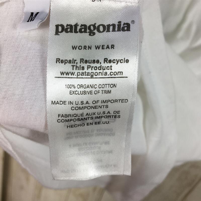 【MEN's M】 パタゴニア ハレイワ限定 フライングフィッシュ オーガニックコットン Tシャツ アメリカ製 入手困難 PATAGONIA 38846 WHI White ホワイト系