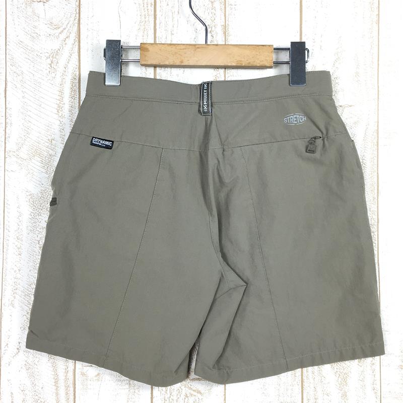 【WOMEN's XS】 ミレー レディース トレック ストレッチ ショーツ LD TREK STRETCH SHORT MILLET MIV4923 ベージュ系