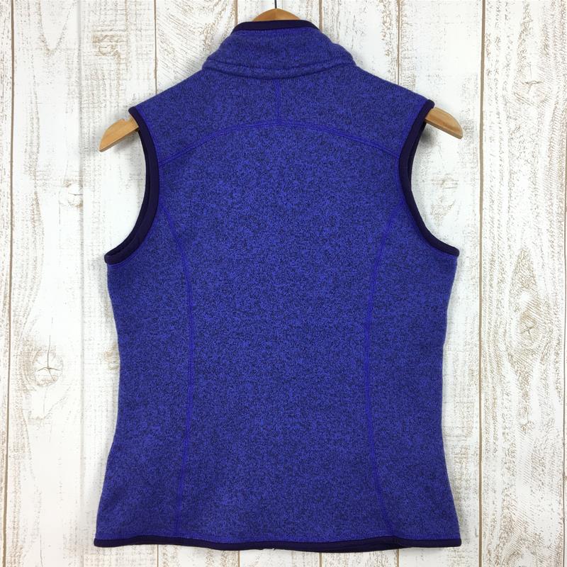 【WOMEN's M】 パタゴニア ベター セーター ベスト Better Sweater Vest ニット調 フリース PATAGONIA  25885 VLTI パープル系