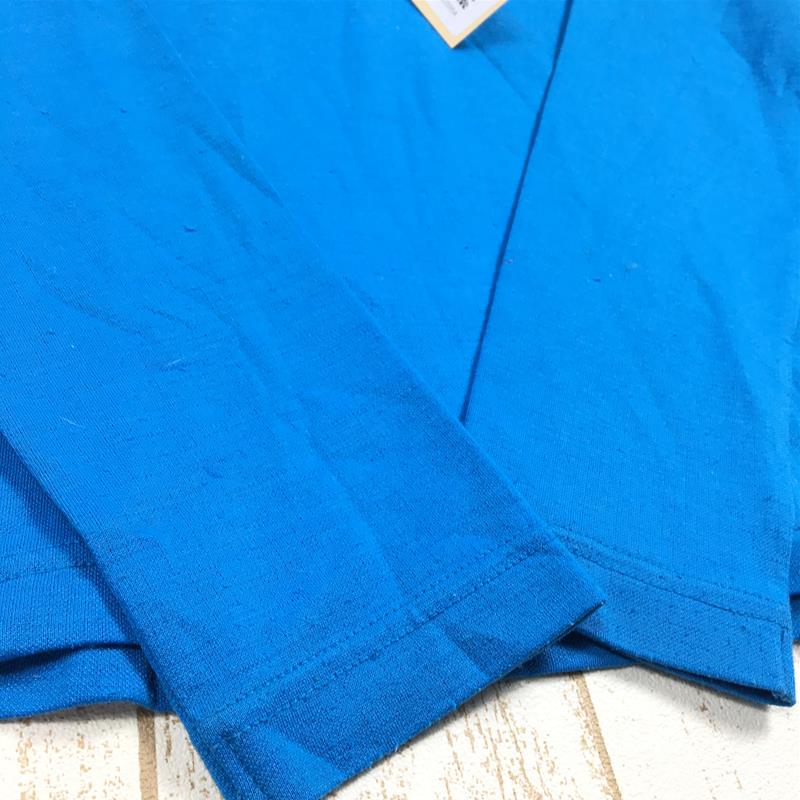 【WOMEN's S】 マムート コンフォート ロングスリーブ ジップ シャツ Comfort Longsleeve Zip Shirts プリマロフト メリノウール ベースレイヤー MAMMUT 1041-05760 ブルー系