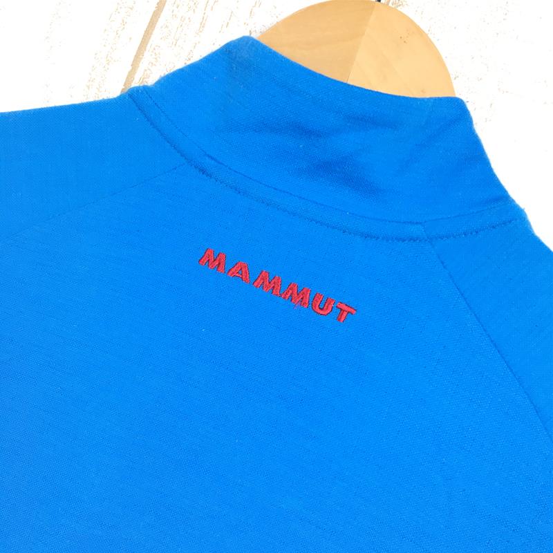 【WOMEN's S】 マムート コンフォート ロングスリーブ ジップ シャツ Comfort Longsleeve Zip Shirts プリマロフト メリノウール ベースレイヤー MAMMUT 1041-05760 ブルー系