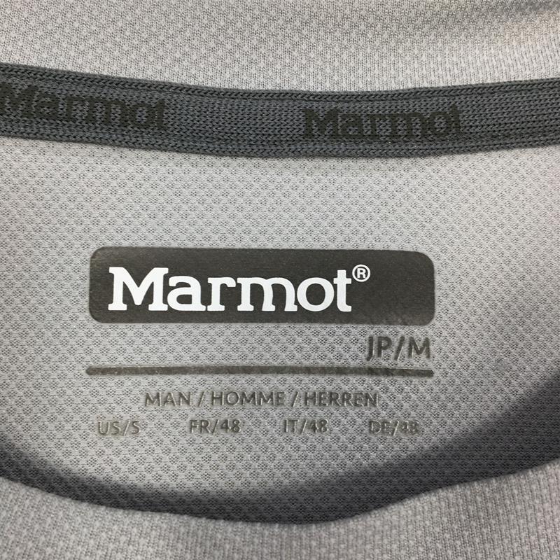 【MEN's M】 マーモット クライムスキン ロングスリーブ クルー Climb Skin L/S Crew Tシャツ ロンT MARMOT TOMPJB40 グレー系