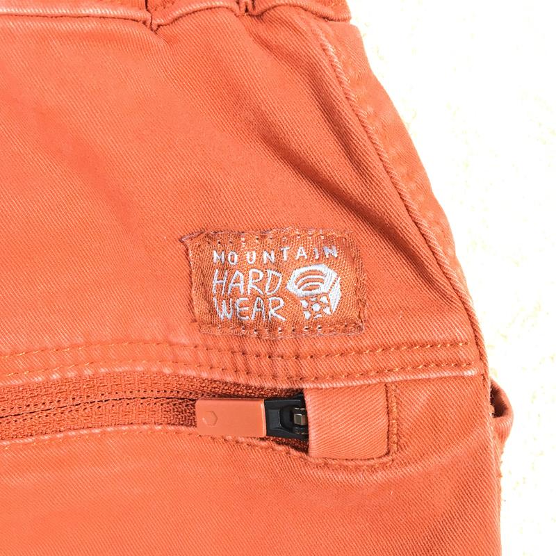 【MEN's S】 マウンテンハードウェア セダーバーグ プルオン ショーツ CEDERBERG PULL ON SHORT ストレッチ コットン クライミングパンツ MOUNTAIN HARDWEAR OM7438 オレンジ系