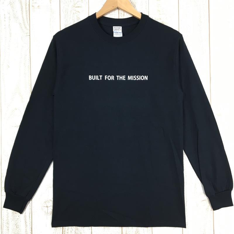 【MEN's S】 ミステリーランチ ビルトフォーザミッション ロングスリーブ Tシャツ Built For The Mission Tee L/S 生産終了モデル 入手困難 MYSTERY RANCH ブラック系