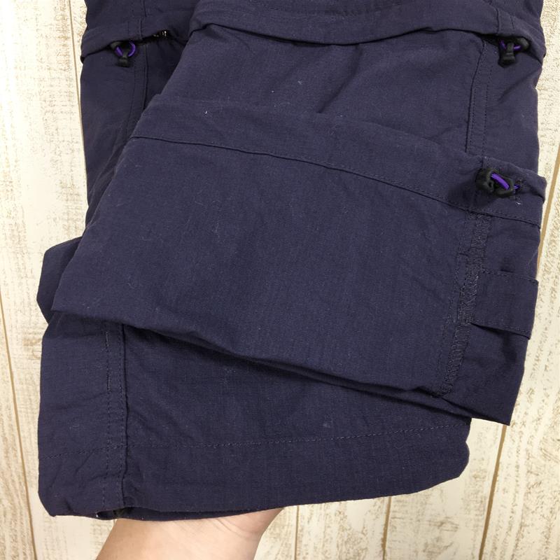 【WOMEN's S】 コロンビア ダリアコンバーチブルパンツ Dahlia Convertible Pants カットオフ ジップオフ リップストップナイロン COLUMBIA PL8745 パープル系