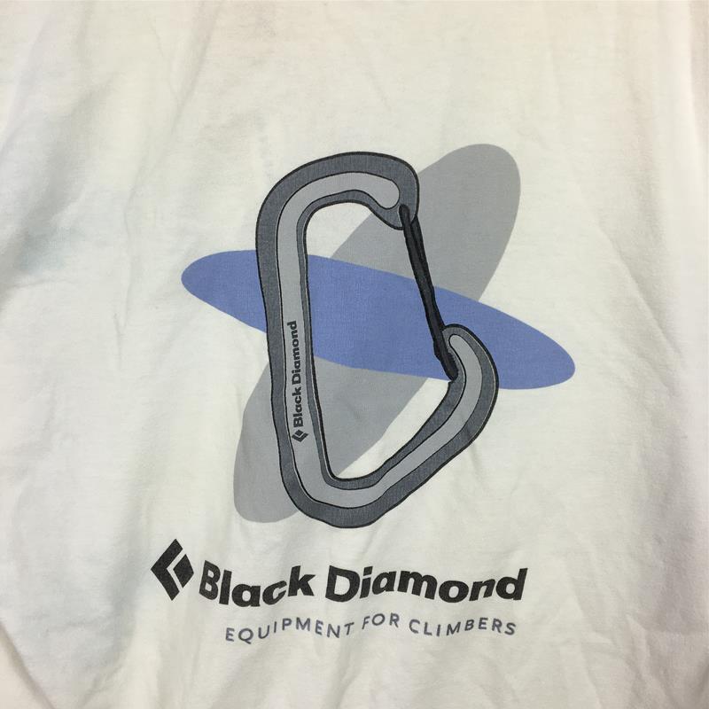 【MEN's M】 ブラックダイヤモンド 2002 ニュートリノティー Neutrino T-Shirt 生産終了モデル 入手困難 BLACK DIAMOND White ホワイト系