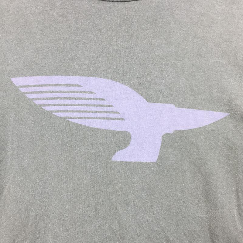 【MEN's XS】 パタゴニア フレッチャーシュイナードデザイン アンヴィル Tシャツ FCD Anvil T-shirt オーガニックコットン アメリカ製 生産終了モデル 入手困難 PATAGONIA グリーン系