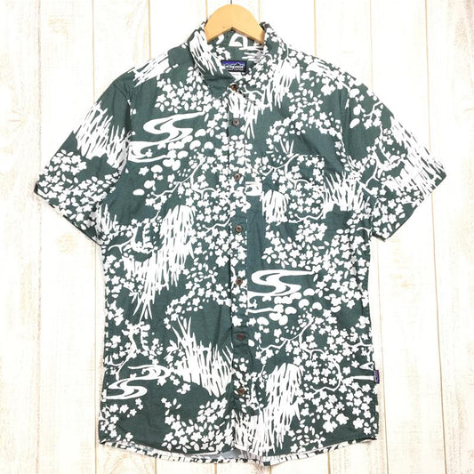 【MEN's M】 パタゴニア ハーベスト シャツ Harvest Shirt アロハシャツ 生産終了モデル 入手困難 PATAGONIA 54095 CMI グリーン系