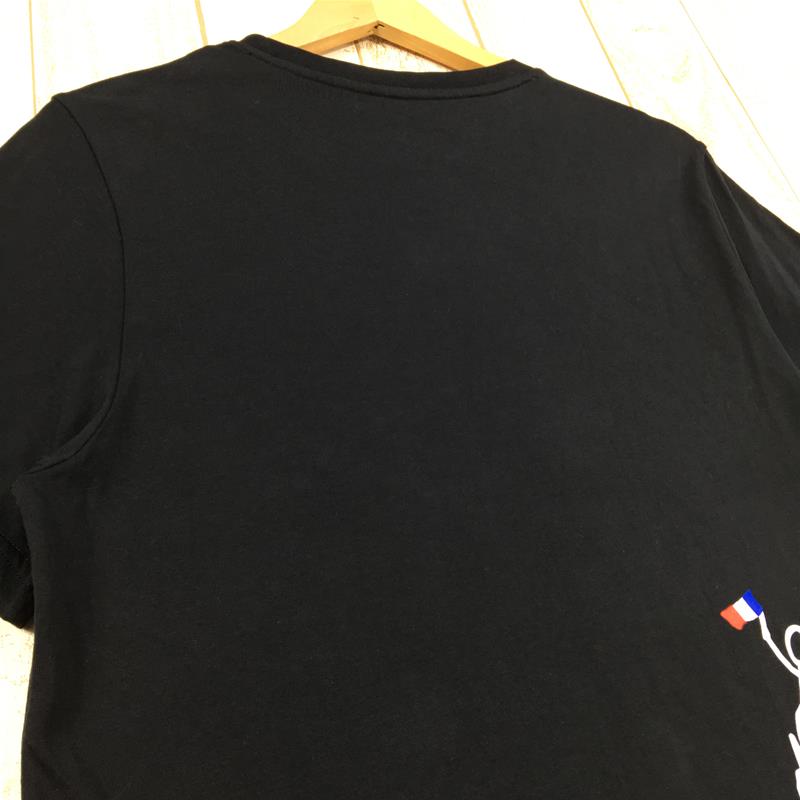 【MEN's M】 エーデルリッド ロープT エッフェルタワー ボルダリング Tシャツ EDELRID ブラック系