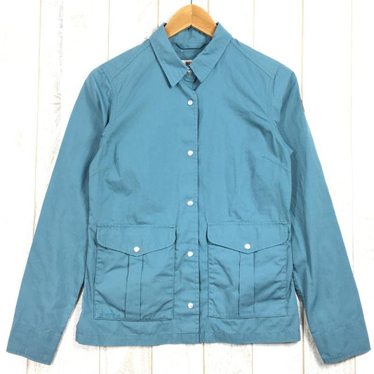 【WOMEN's S】 フェールラーベン グリーンランド シャツ Greenland Shirt シャツジャケット G-1000 FJALLRAVEN 89988 Forest Green グリーン系