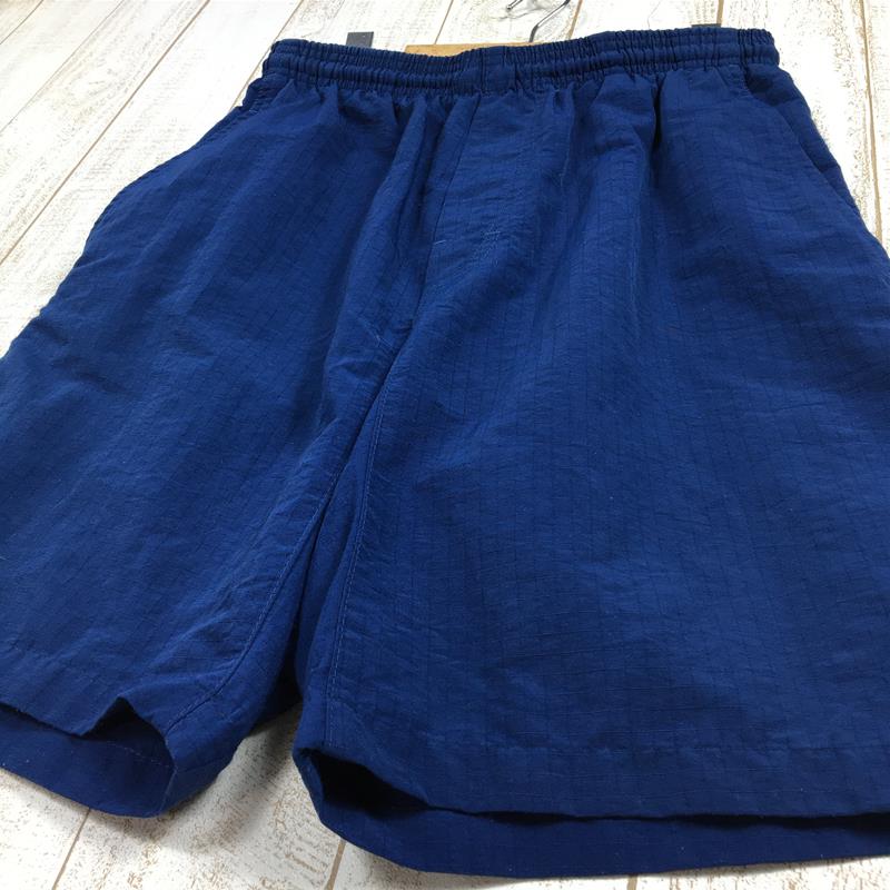 【MEN's M】 プラナ リップストップ ナイロン ショーツ Ripstop Nylon Shorts アメリカ製 生産終了モデル 入手困難  PRANA ネイビー系