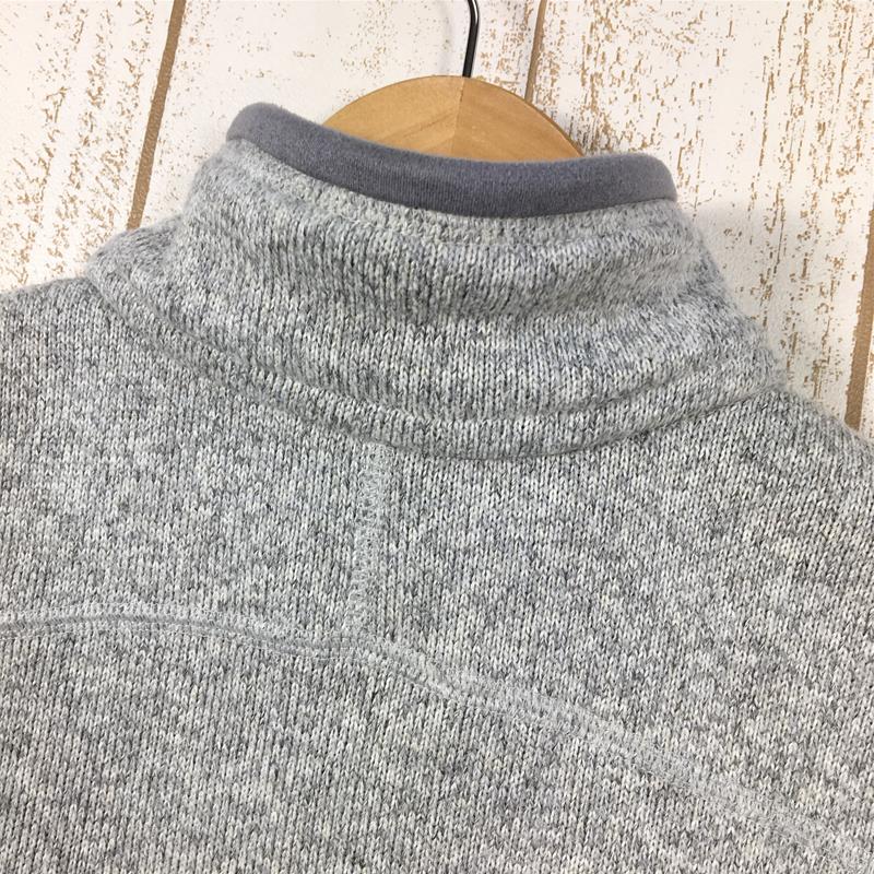 【WOMEN's S】 パタゴニア ベター セーター ベスト Better Sweater Vest ニット調 フリース PATAGONIA 25885 NFE グレー系