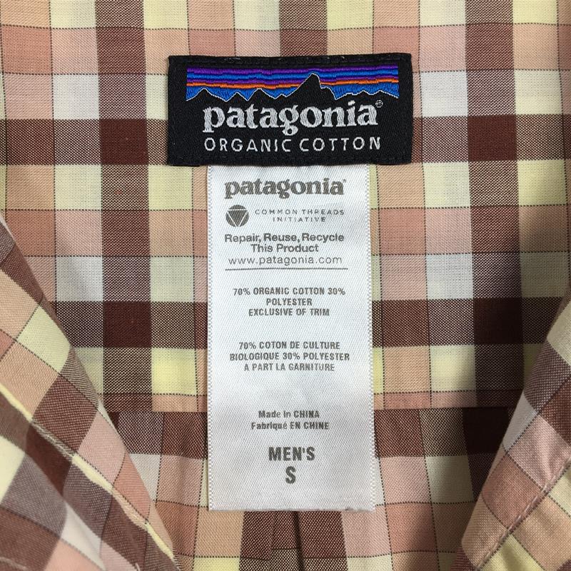 【MEN's S】 パタゴニア 2011 ゴートゥーシャツ GO TO SHIRT 生産終了モデル 入手困難 PATAGONIA 52690 CUC ブラウン系