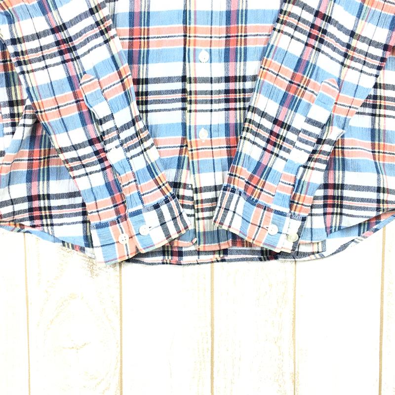 【MEN's S】 パタゴニア 2012 ロングスリーブ エーシー ステアーズマン シャツ Long-Sleeved A/C Steersman Shirt 生産終了モデル 入手困難 PATAGONIA 53831 SWK ブルー系