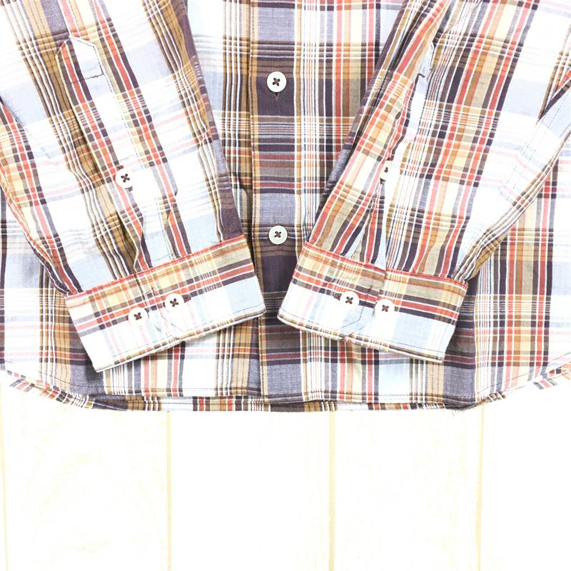 【MEN's S】 パタゴニア 2010 ロングスリーブ グッド シャツ Long-Sleeved Good Shirt 生産終了モデル 入手困難 PATAGONIA 52250 NAO Norm: Acorn ブラウン系