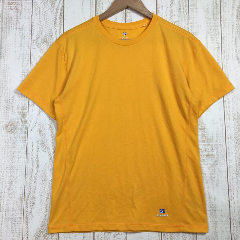 【MEN's M】 ファイントラック シルクスピン コンフォ Tシャツ FINETRACK FMM0702 オレンジ系
