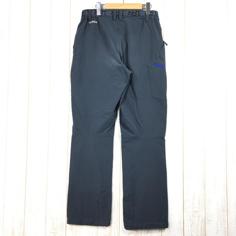 【MEN's M】 テルヌア ソフトシェル ウォーム パンツ Softshell Warm Pants 裏起毛 保温 TERNUA チャコール系