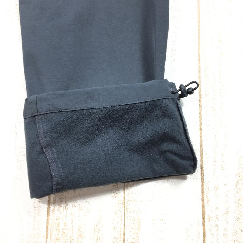 【MEN's M】 テルヌア ソフトシェル ウォーム パンツ Softshell Warm Pants 裏起毛 保温 TERNUA チャコール系