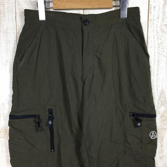 【WOMEN's S】 テルヌア クイックドライ ライトウェイト パンツ Quickdry Lightweight Pants TERNUA グリーン系