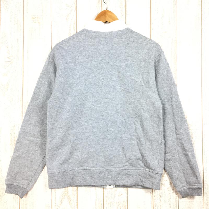 【MEN's S】 チャムス フルスナップ ハリケーン トップ FullSnap Hurricane Top スウェット カーディガン CHUMS  グレー系