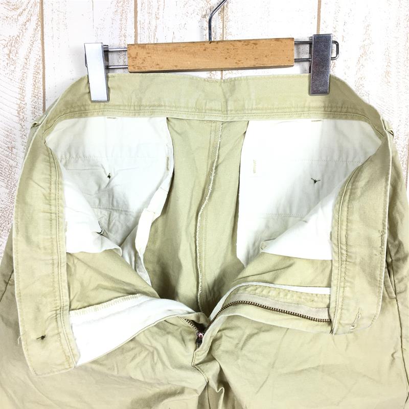 【MEN's W-32 L-29】 エルエルビーン ナチュラルフィット コットン カーキ パンツ Natural Fit Cotton Khaki Pants LLBEAN 283730 Light Khaki イエロー系
