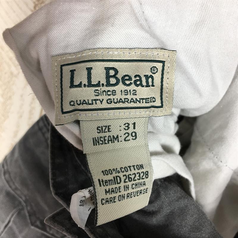 【MEN's W-31 L-29】 エルエルビーン コンバーチブル コットン カーゴパンツ Convertivle Cotton Cargo Pants ショーツ ジップオフ カットオフ 生産終了モデル 入手困難 LLBEAN 262328 グレー系