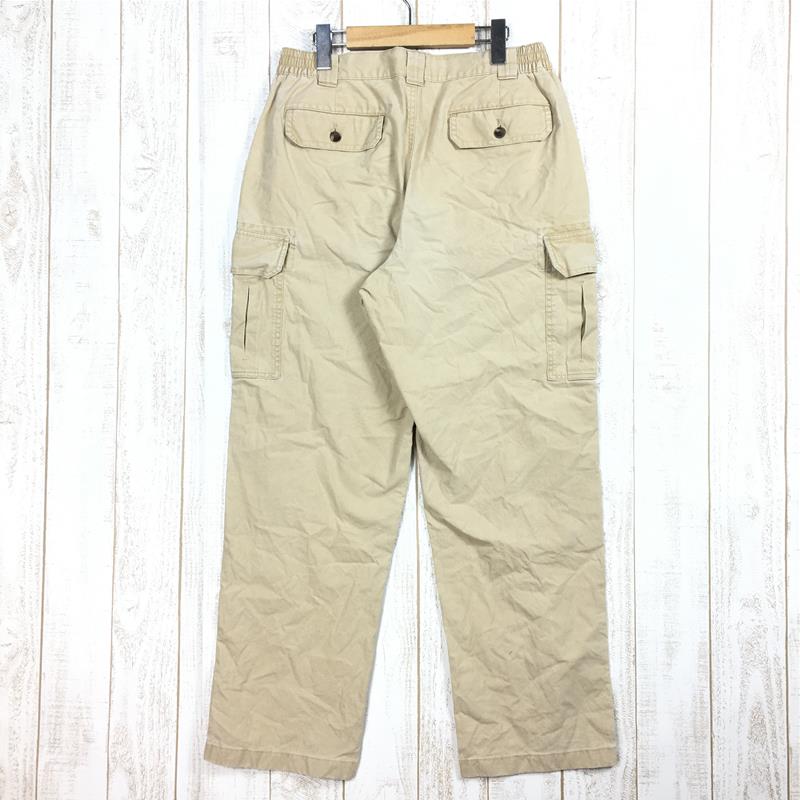 【MEN's W-32 L-30】 エルエルビーン コットン カーゴ パンツ Cotton Cargo Pants LLBEAN 0CAN6 ベージュ系