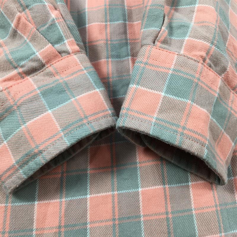 【WOMEN's S】 フェールラーベン ハイコースト フランネルシャツ High Coast Flannel Shirt ロングスリーブ ネルシャツ FJALLRAVEN 89904 ピンク系