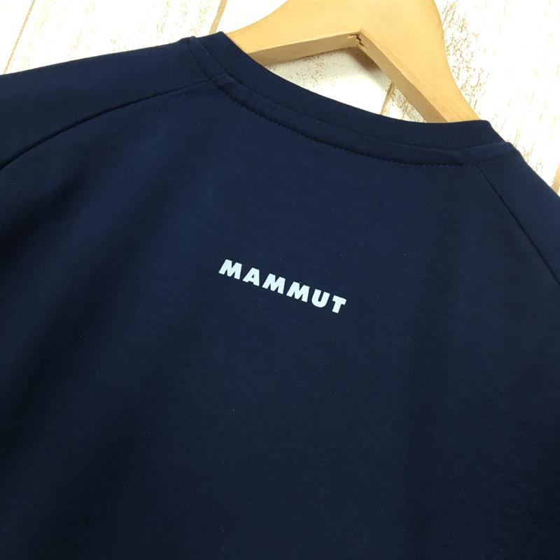 【MEN's S】 マムート マウンテン Tシャツ ユングフラウ Mountain T-Shirt Jungfrau 速乾 MAMMUT 1017-09846 ネイビー系
