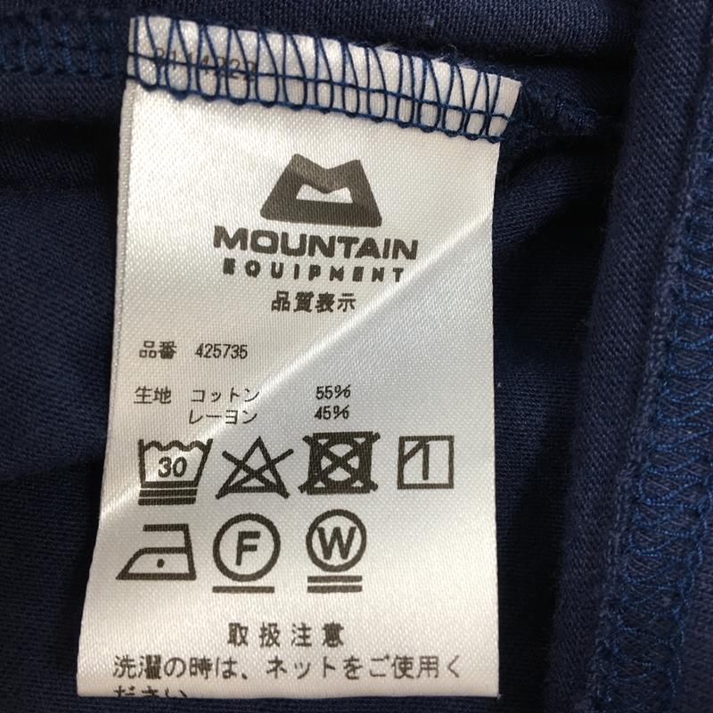 [MEN's S] Mountain Equipment Old Logo T-shirt OLD LOGO TEE MOUNTAIN  EQUIPMENT 425735 Navy