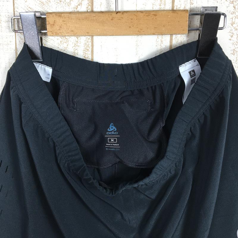 【MEN's S】 オドロ ゼロウェイト ショーツ Zero Weight Shorts ランニングパンツ ODLO 322082 ブラック系