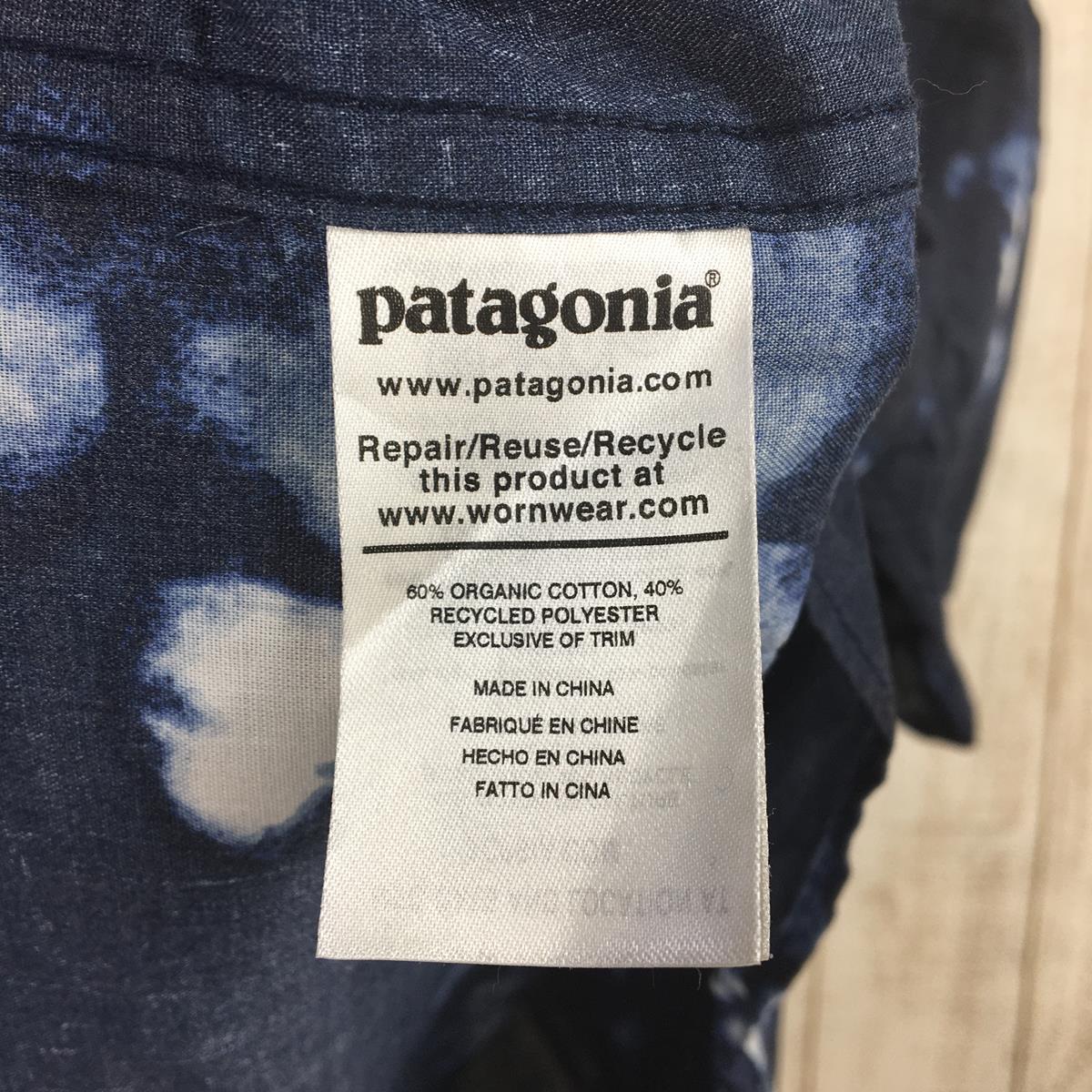 【MEN's L】 パタゴニア ゴー トゥ シャツ Go To Shirts PATAGONIA 52691 STNA ネイビー系