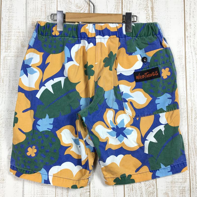 【MEN's L】 ワイルドシングス × カトー KATO フローラル クライミング パンツ Floral Climbing Pants ショーツ 生産終了モデル 入手困難 WILDTHINGS ブルー系