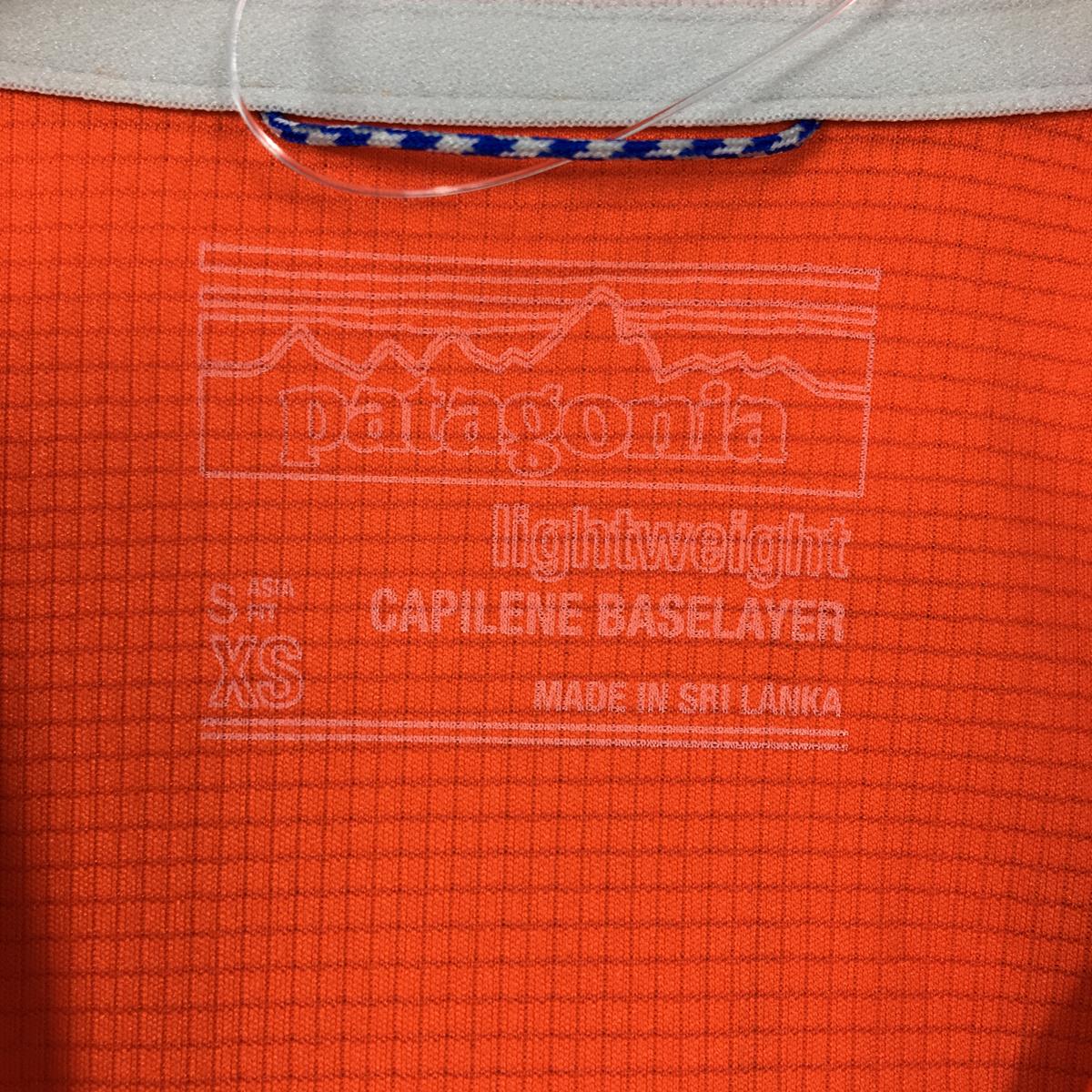 【MEN's XS】 パタゴニア キャプリーン ライトウェイト Tシャツ Cap LW T-Shirt PATAGONIA 45651 PBH Paintbrush Red オレンジ系
