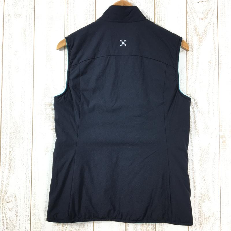 【WOMEN's M】 モンチュラ ミッドレイヤーベスト Mid Layer Vest comfortemp ストレッチ インサレーション MONTURA MVVD44W ブラック系