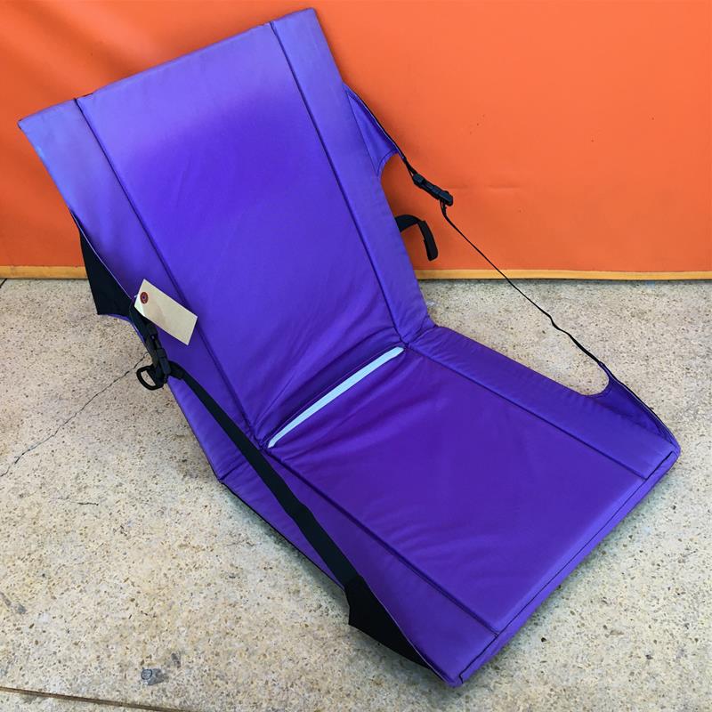 クレイジークリーク 1995 パワーラウンジャー Power Louger アメリカ製 座椅子 グラウンドチェア ハイバック マット 生産終了モデル 入手困難 CRAZY CREEK Purple / Black パープル系